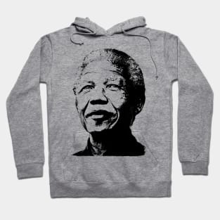 Nelson Mandela Portrait Pop Art Hoodie